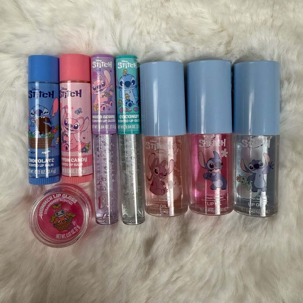 Disney Stitch Collection 8-Piece Scented Lip Care